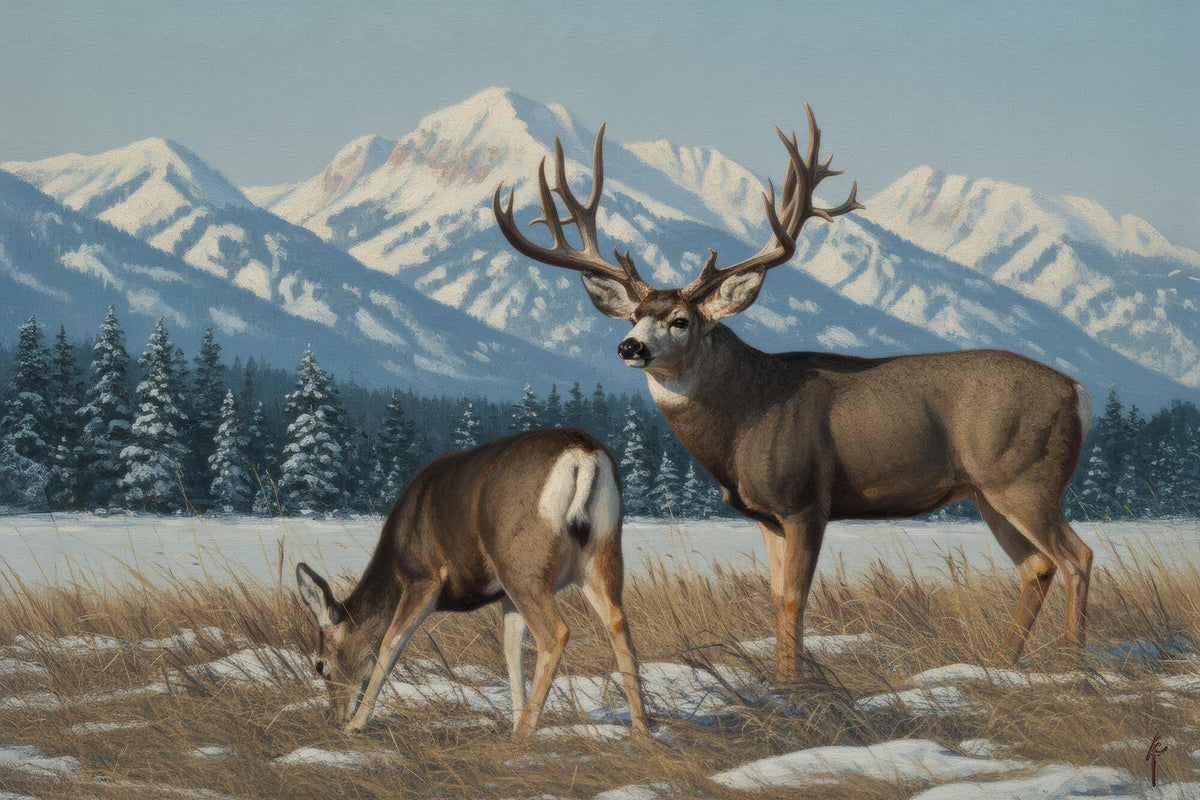 Alpine Winter Pair