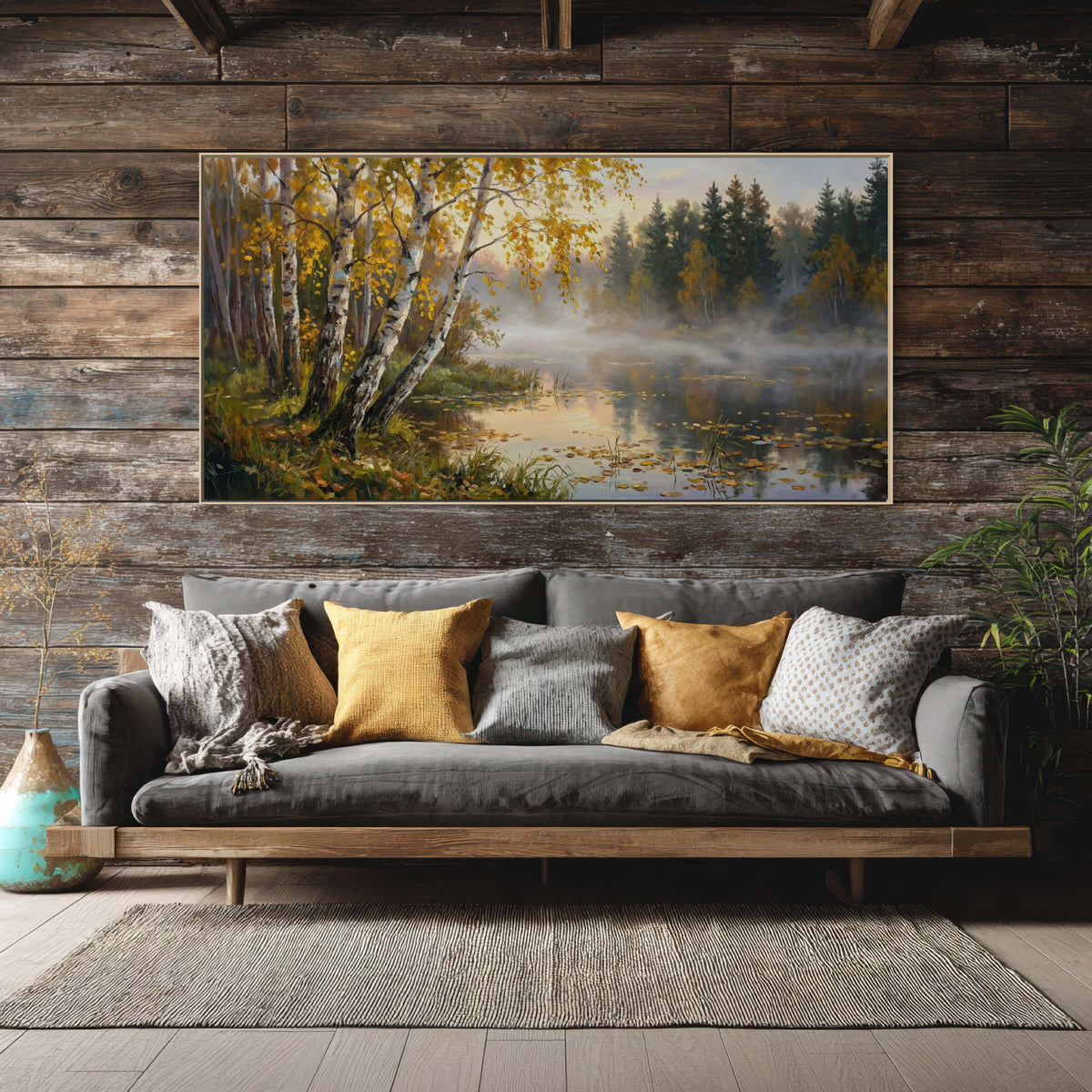 The Birch Leans Over Still Water