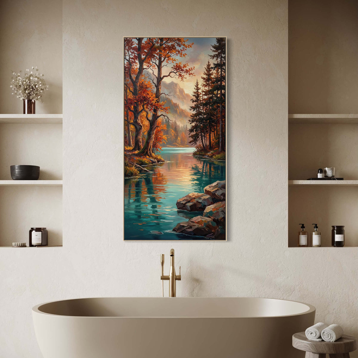 The Turquoise River in Autumn