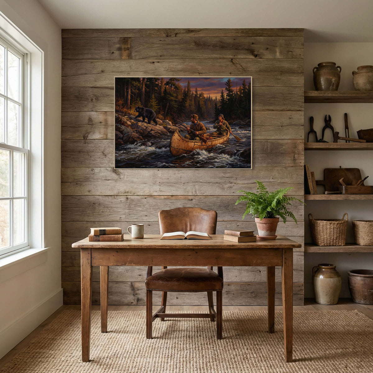 Bear on the Riverbank