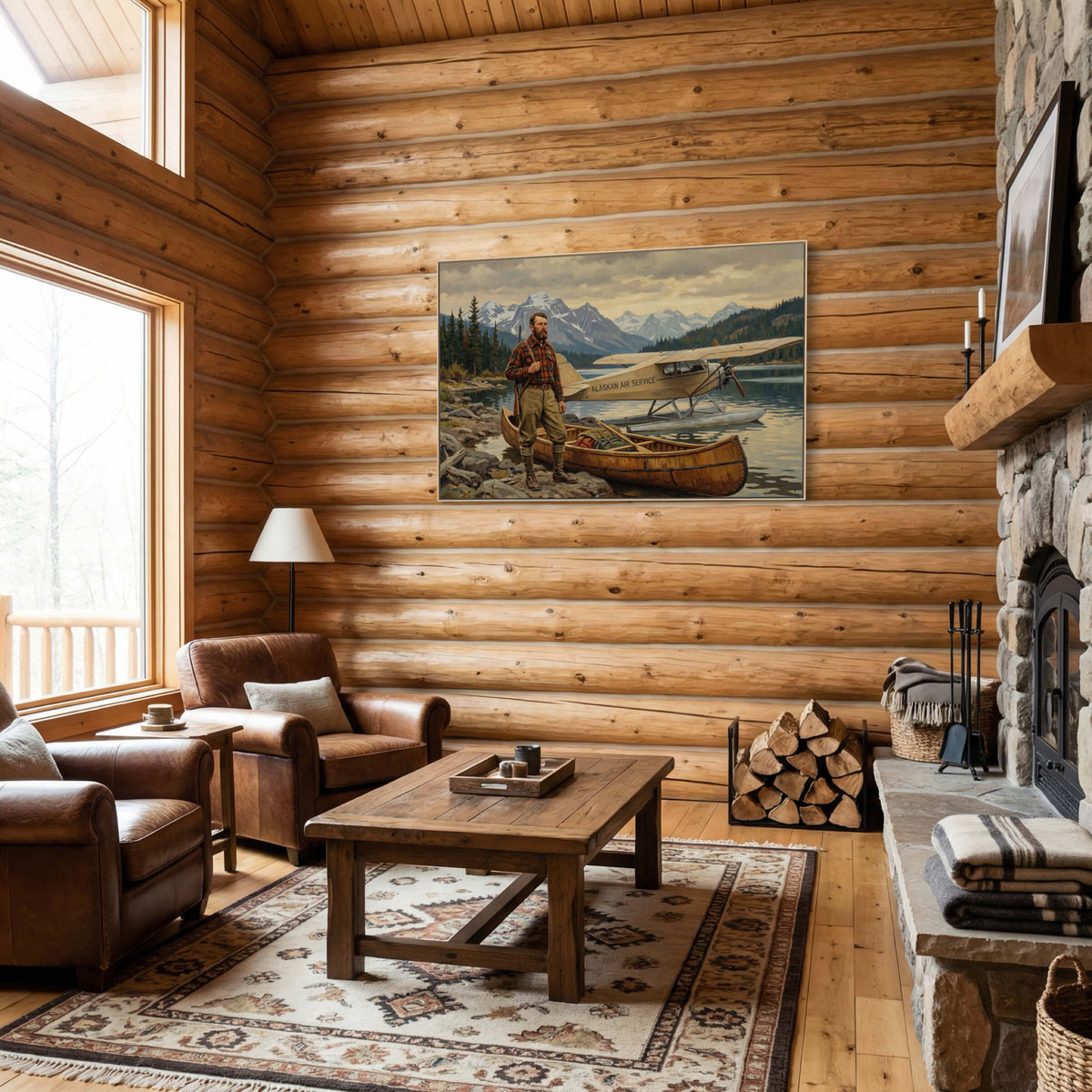 Alaskan Wilderness Arrival