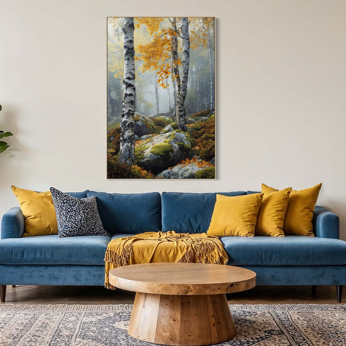 The Birch and Boulder Grove