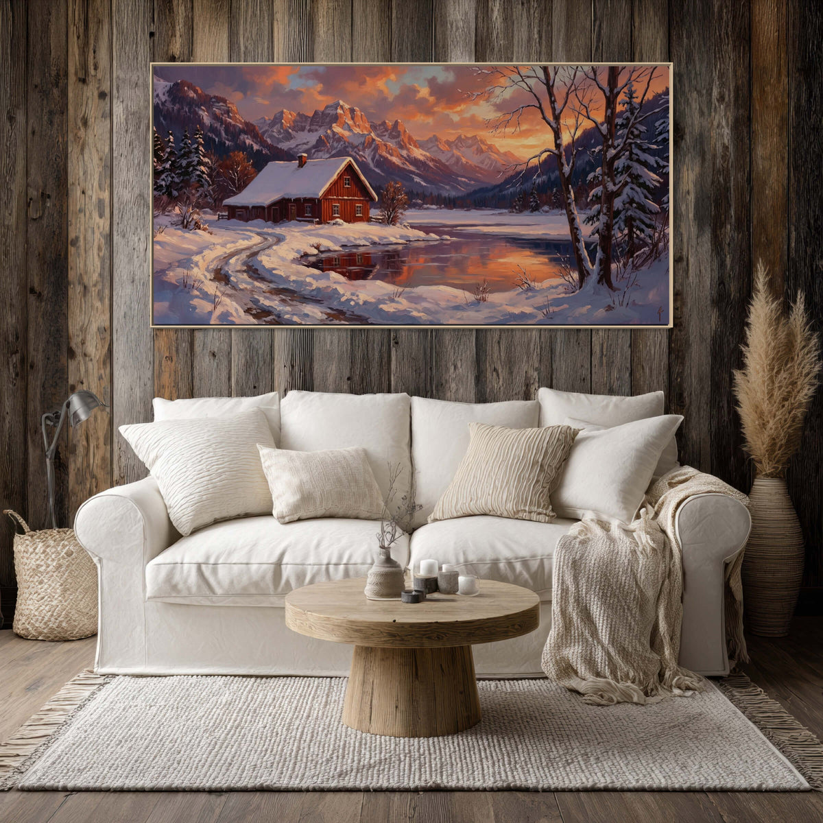 A Cabin Worth Every Mile of Winter Road