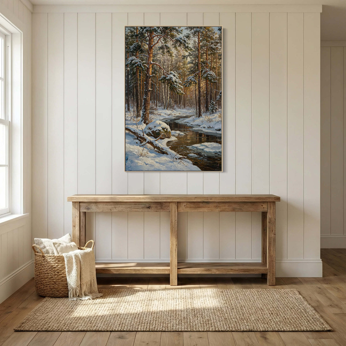 A Forest Stream and Its Quiet Persistence