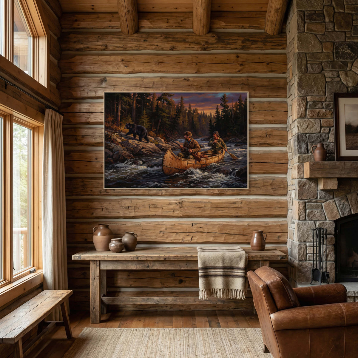 Bear on the Riverbank