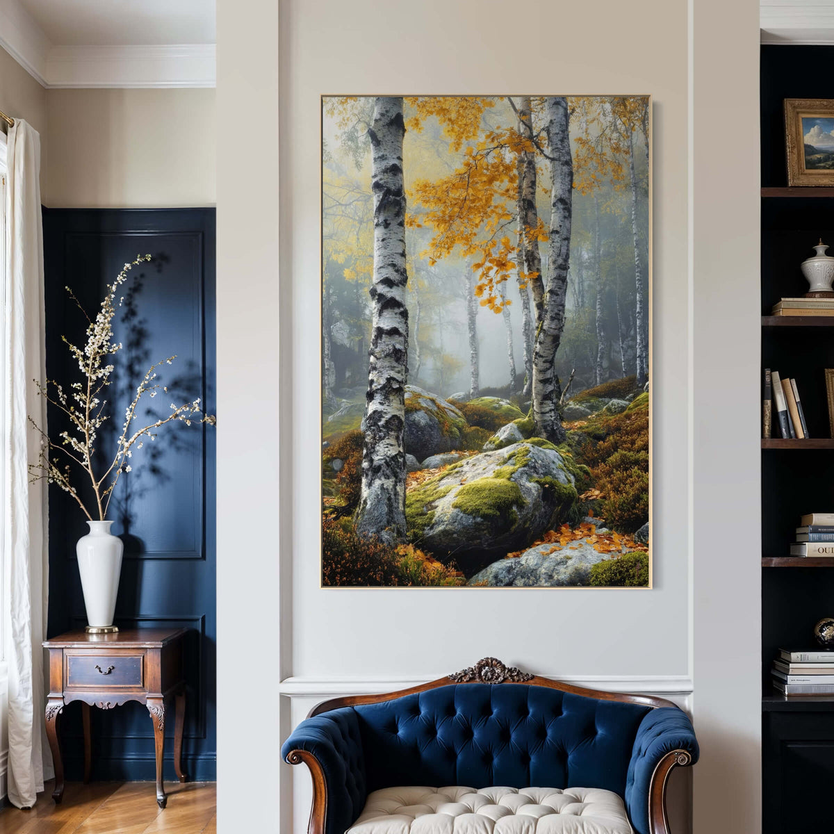 The Birch and Boulder Grove