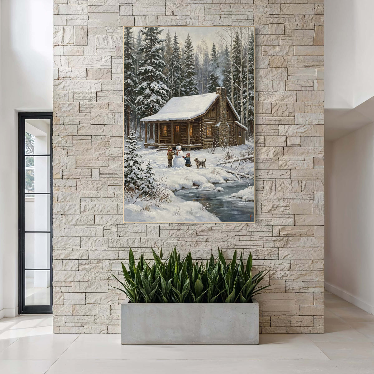 Childhood in the Snow