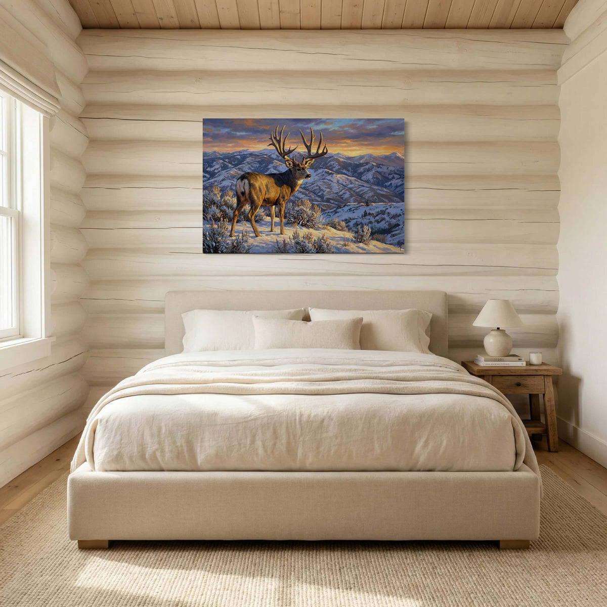 Evening Watch Over Endless Peaks