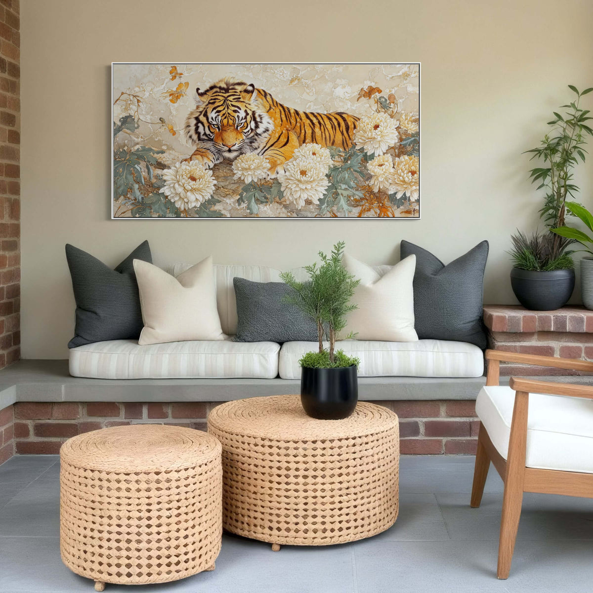 Oriental Garden Tiger