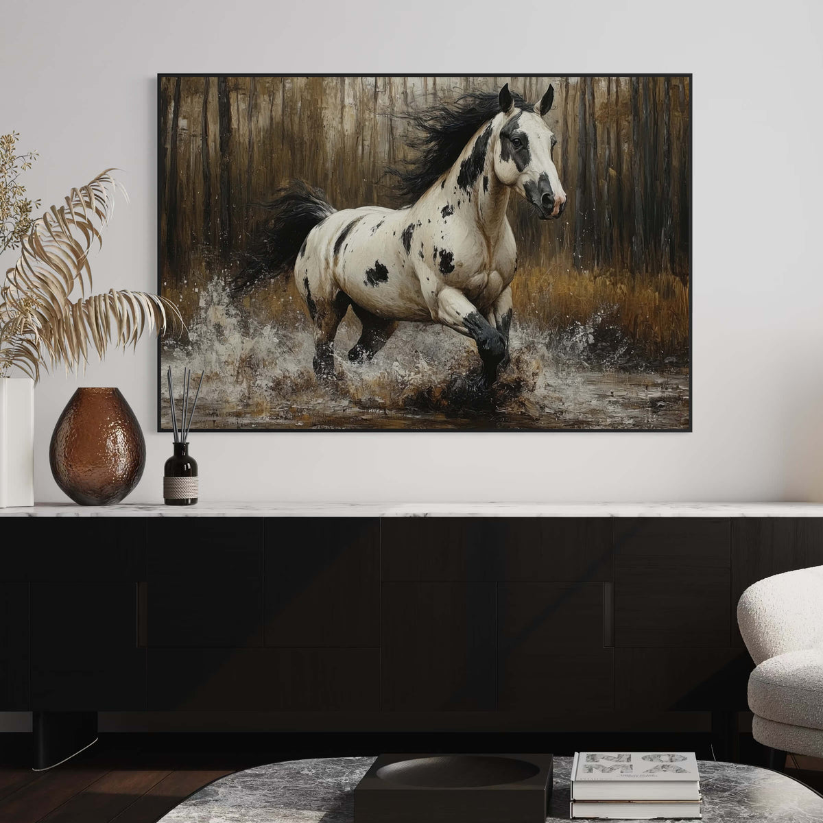 River Crossing Horse