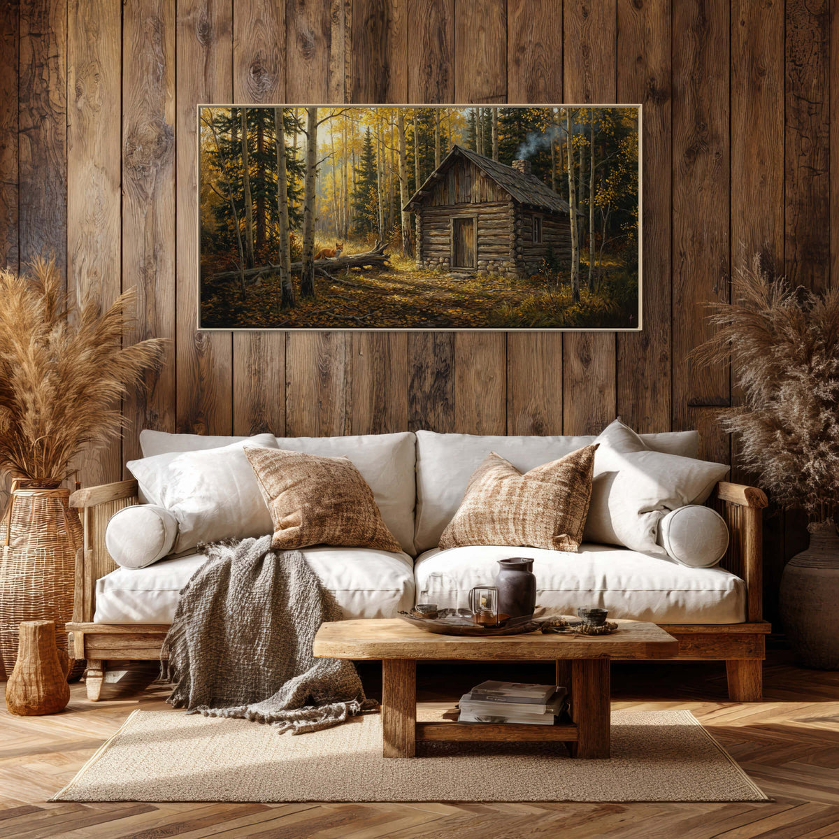 Morning in the Birch Forest