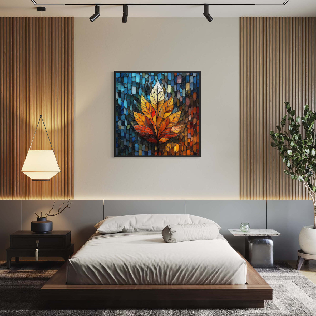 Autumn Flame in Mosaic