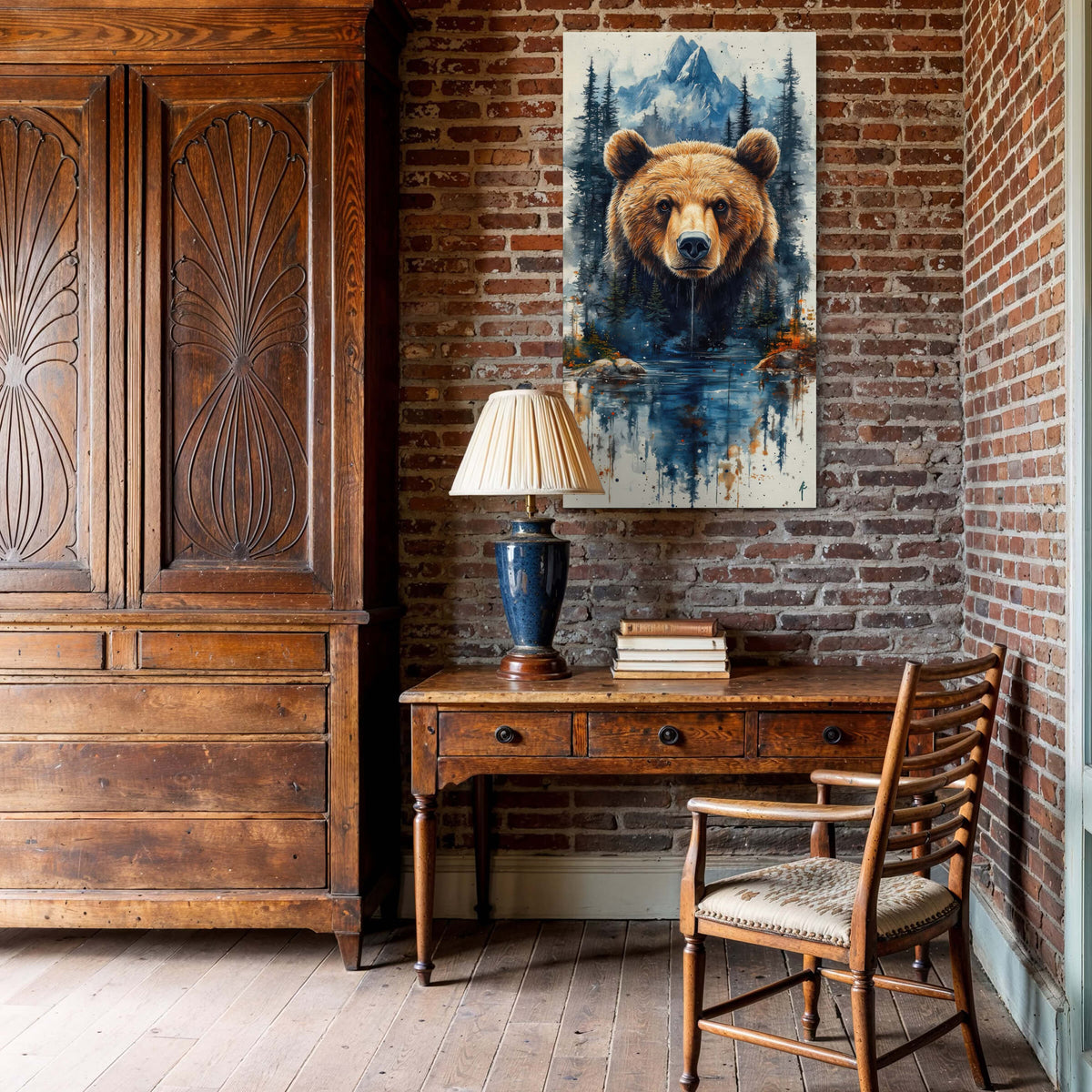 Bear in the Blue Hour