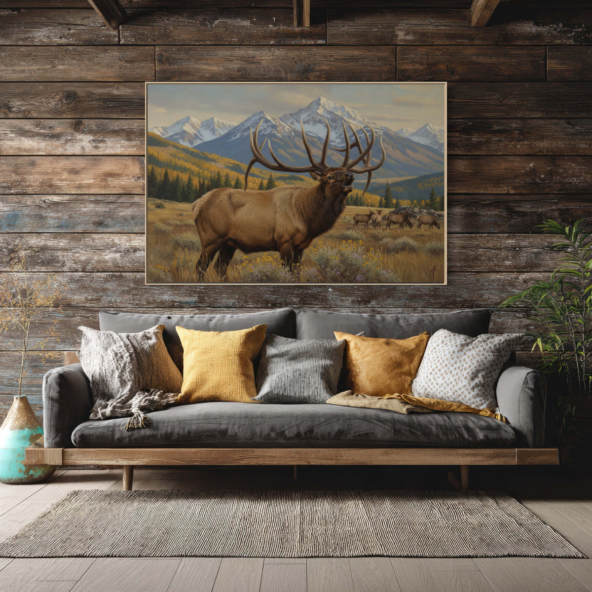 Rocky Mountain Monarch Elk