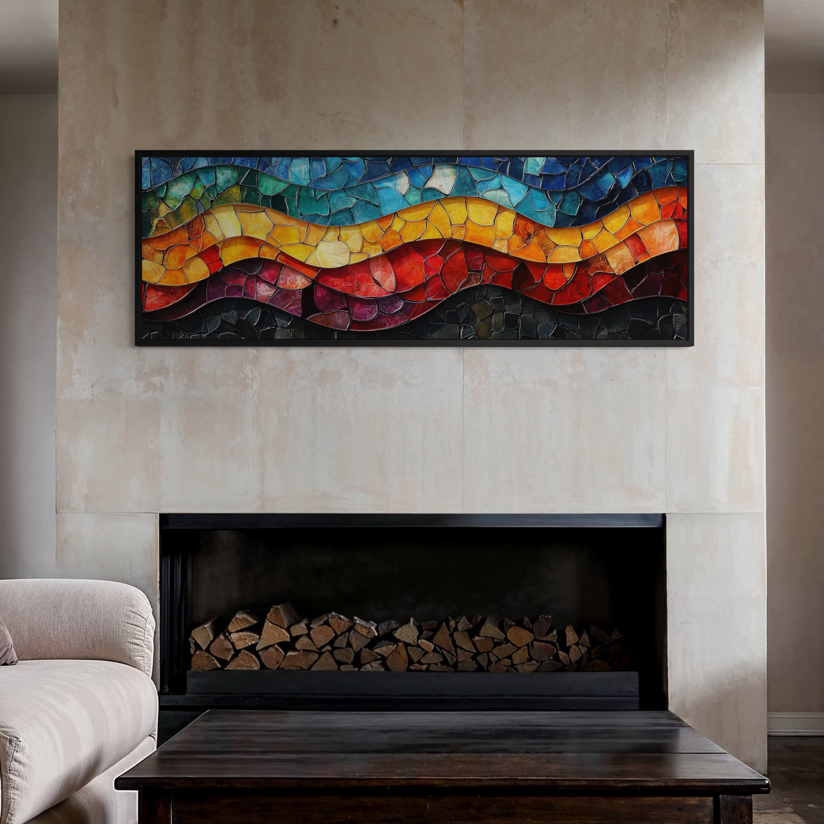 Waves of Fractured Color