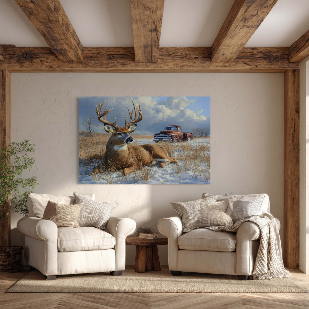 Winter Rustic Trophy
