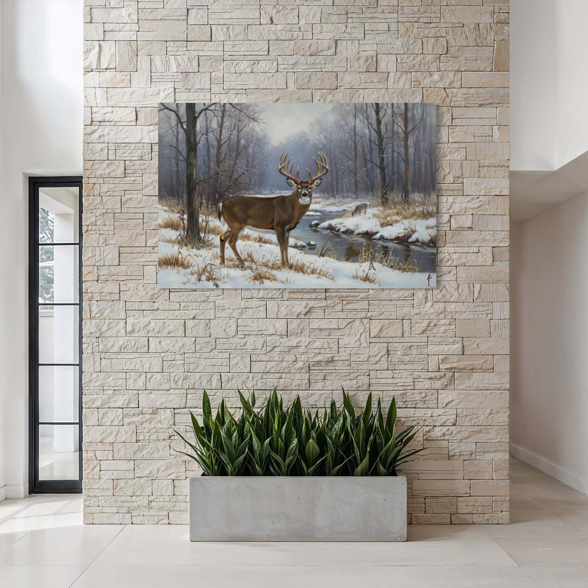 Forest Creek in Winter