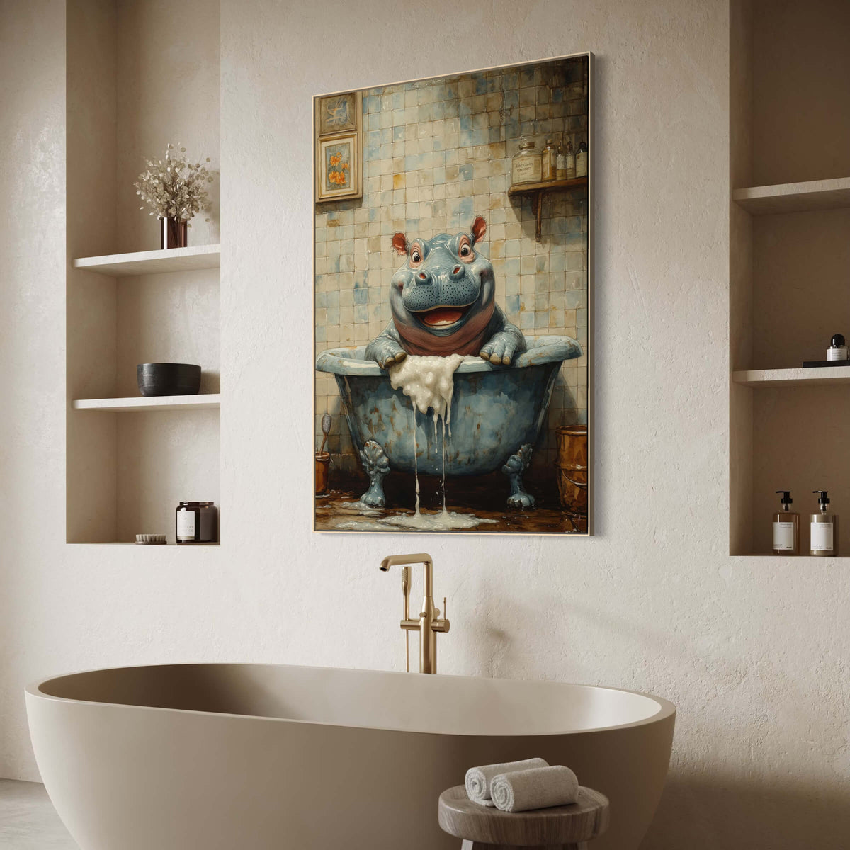 Happy Hippo's Bath