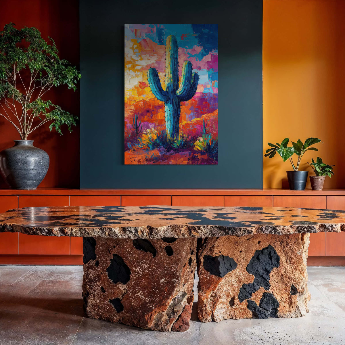 Cactus Heartbeat at High Noon