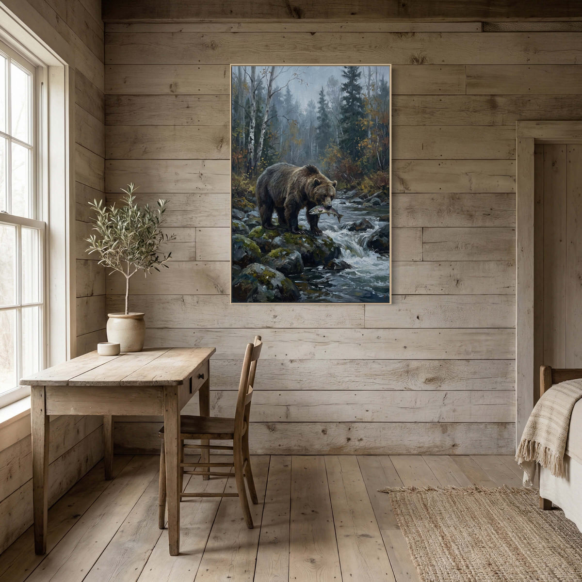 Grizzly With Fresh Catch