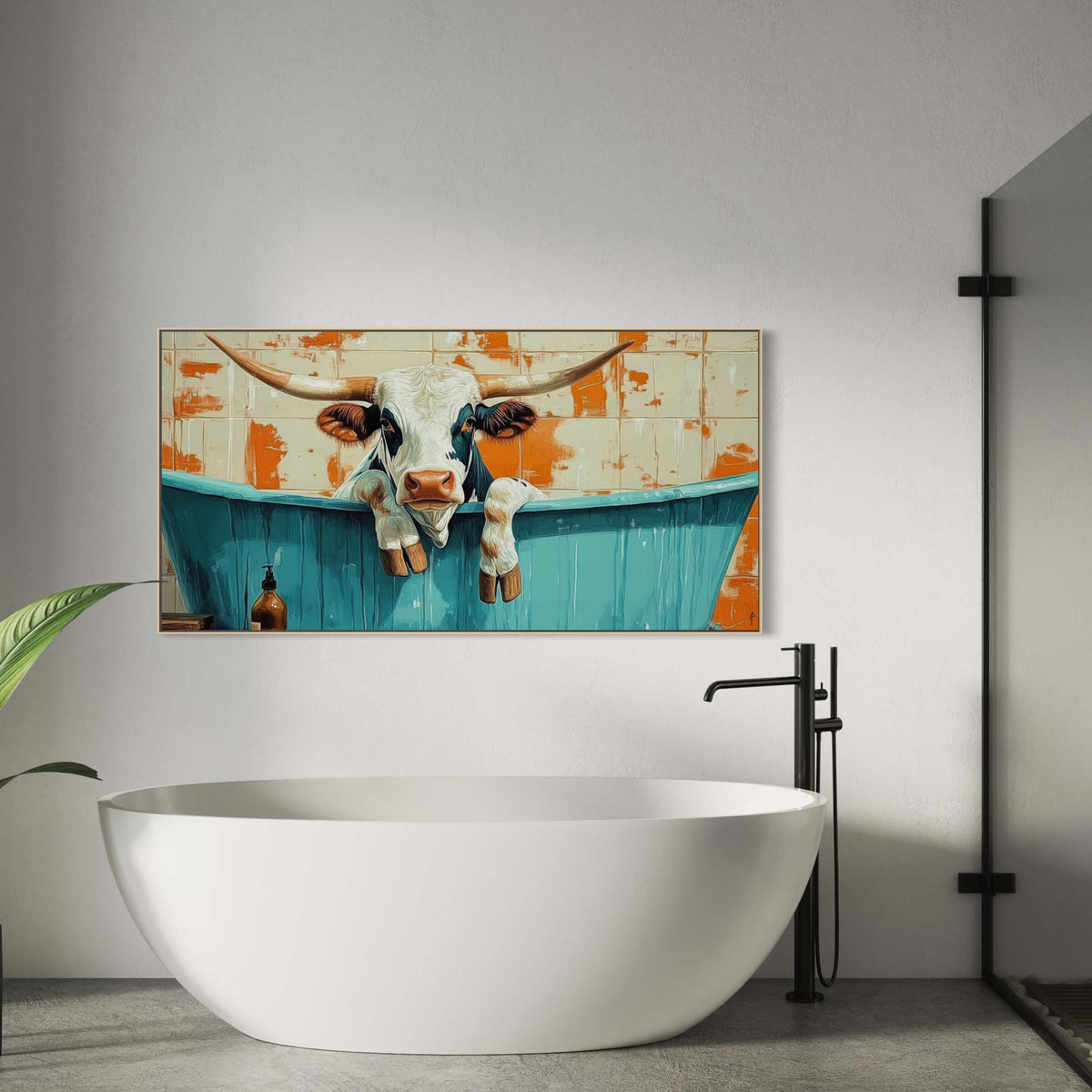 Udderly Relaxed Cow