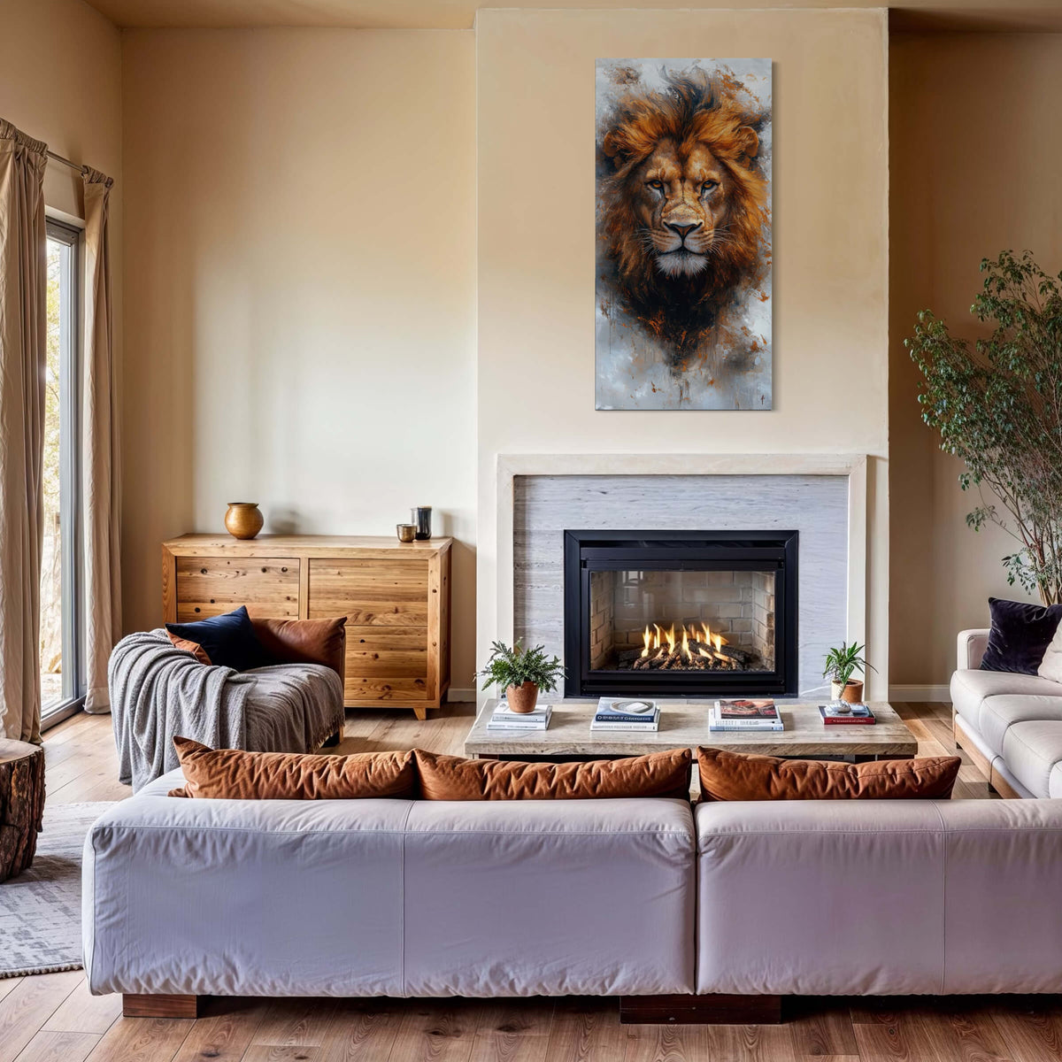 Intense Lion King