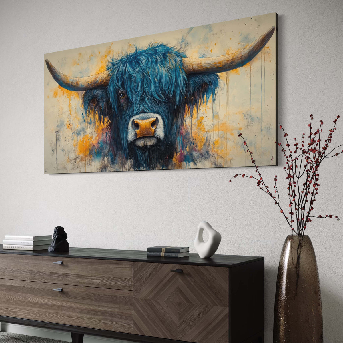 Highland Blues Highland Cow