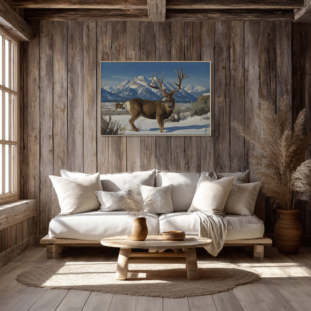 Winter's Trophy Buck