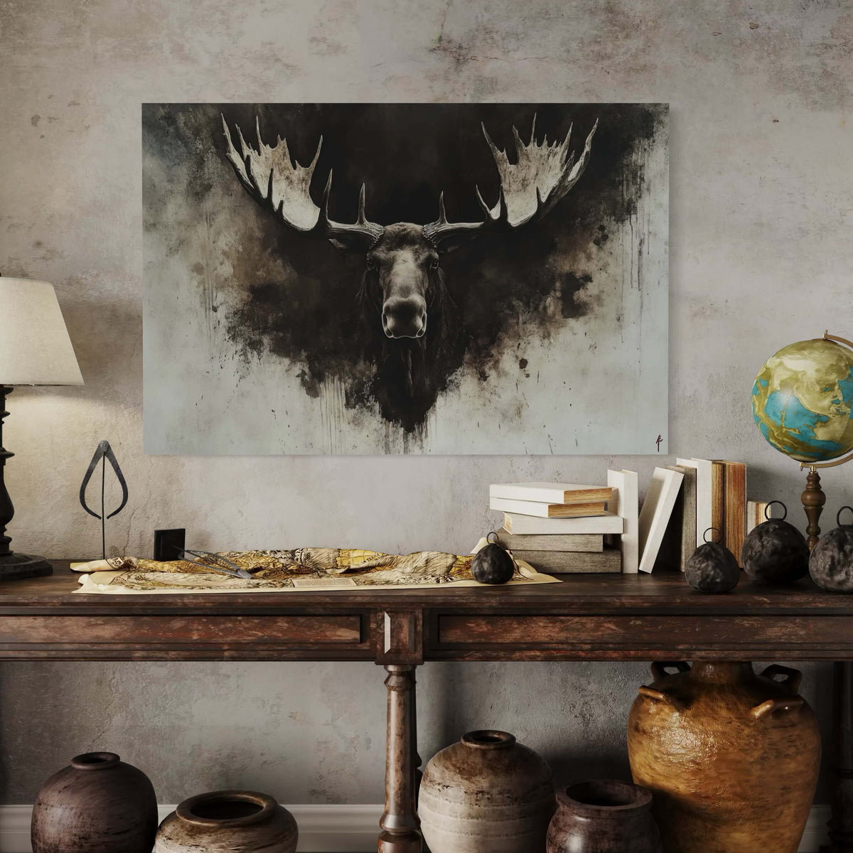Dark Antlered Gaze