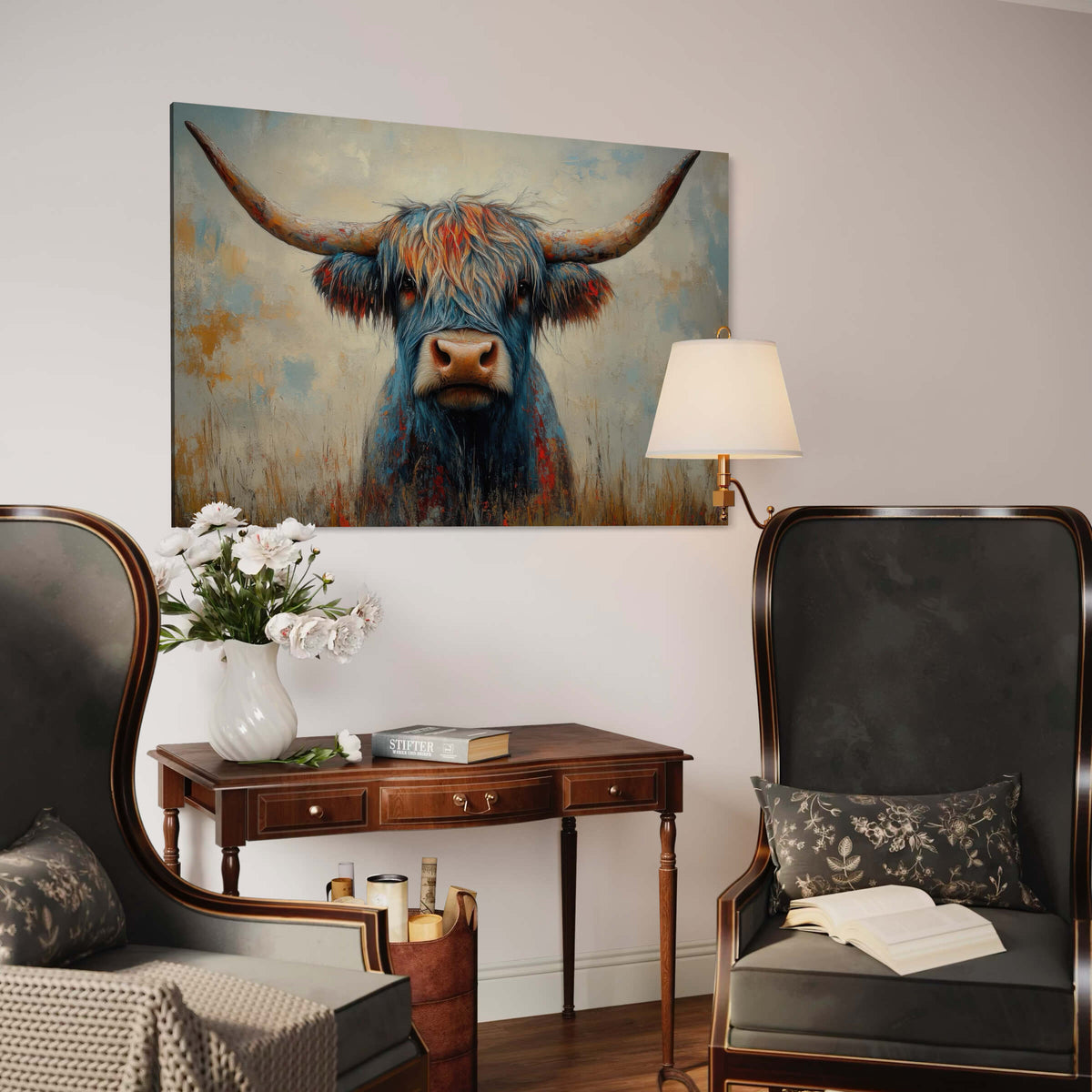 Expressive Spirit Highland Cow
