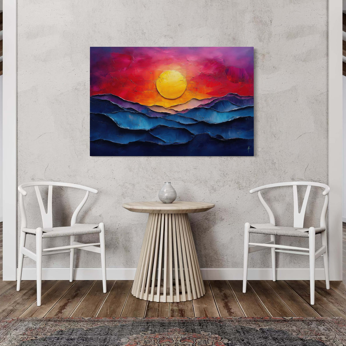 Sunfire Over Endless Waves