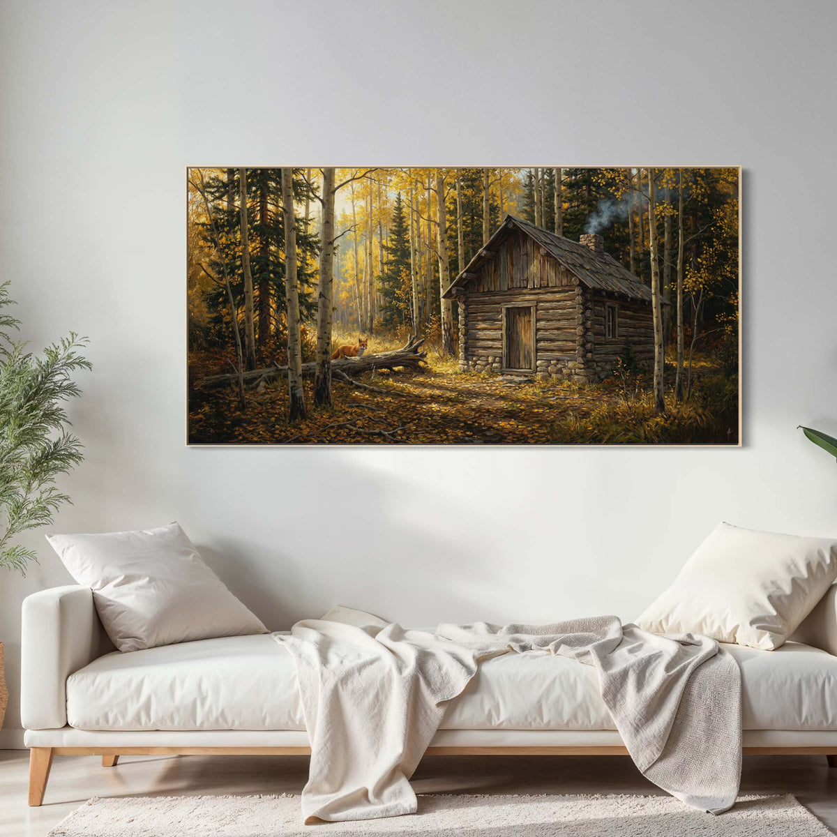 Morning in the Birch Forest