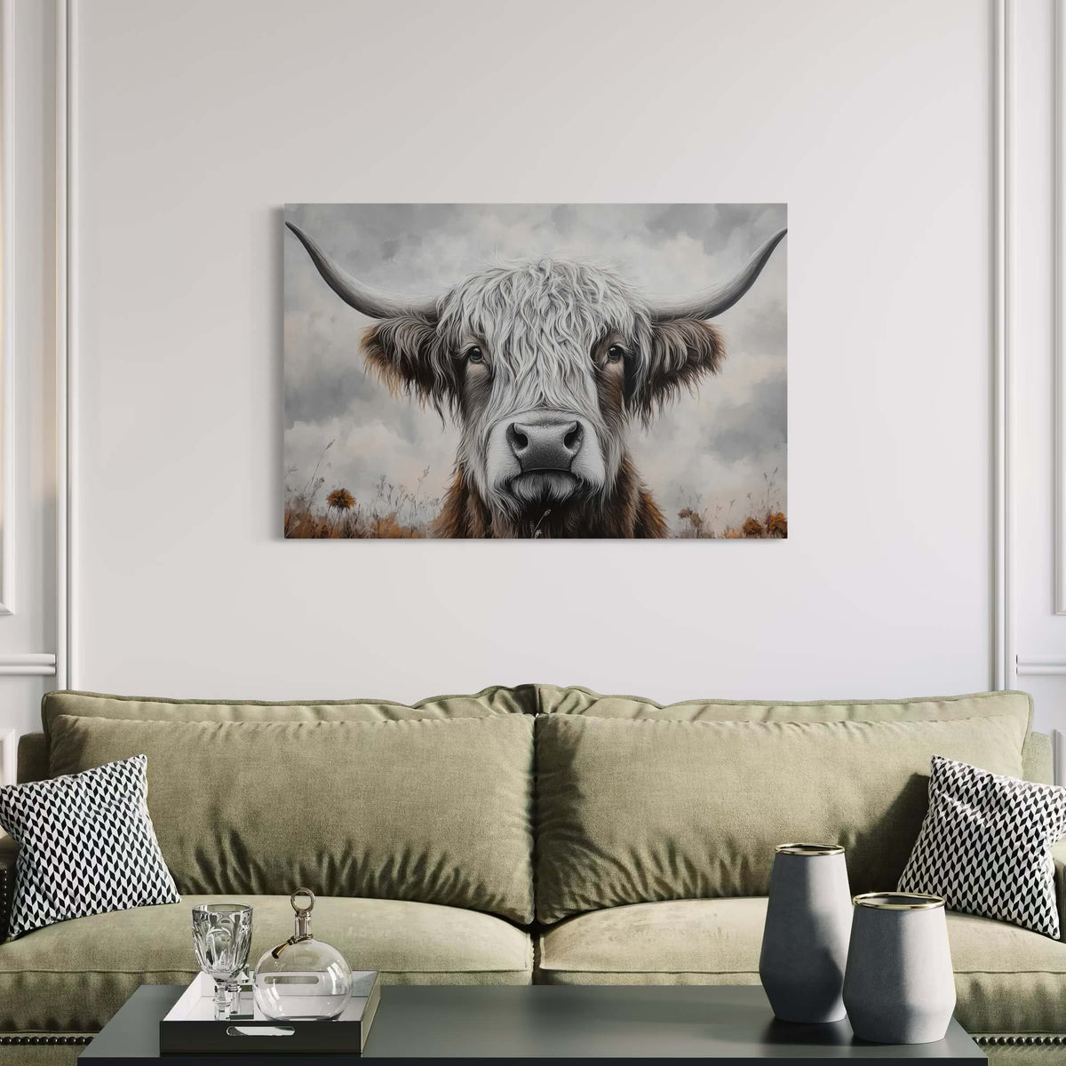 Highland Calm Highland Cow