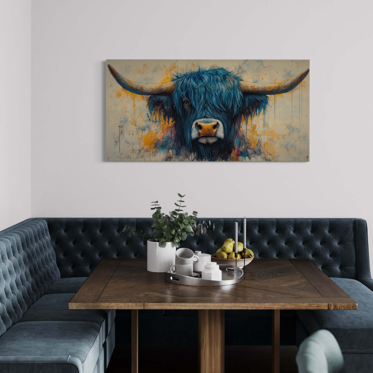 Highland Blues Highland Cow