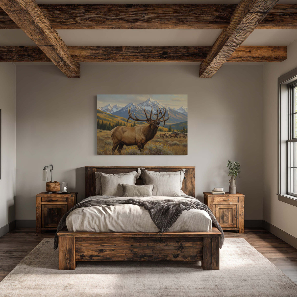 Rocky Mountain Monarch Elk