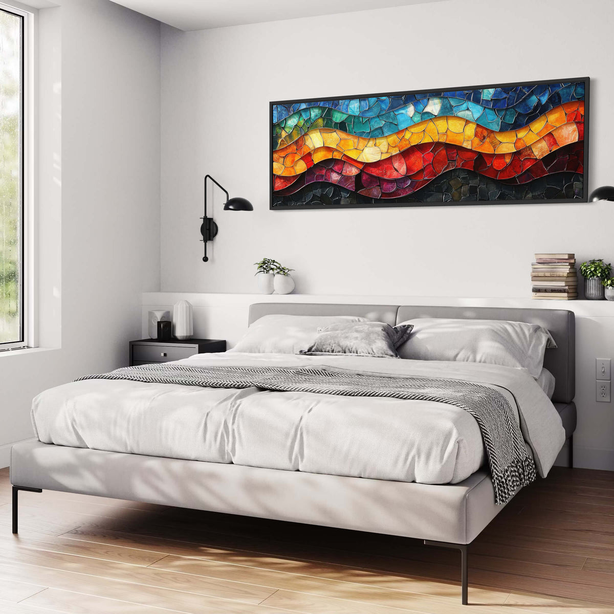 Waves of Fractured Color