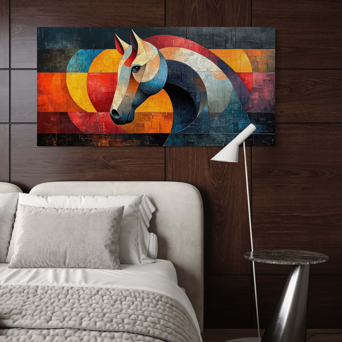Abstract Equine Horse