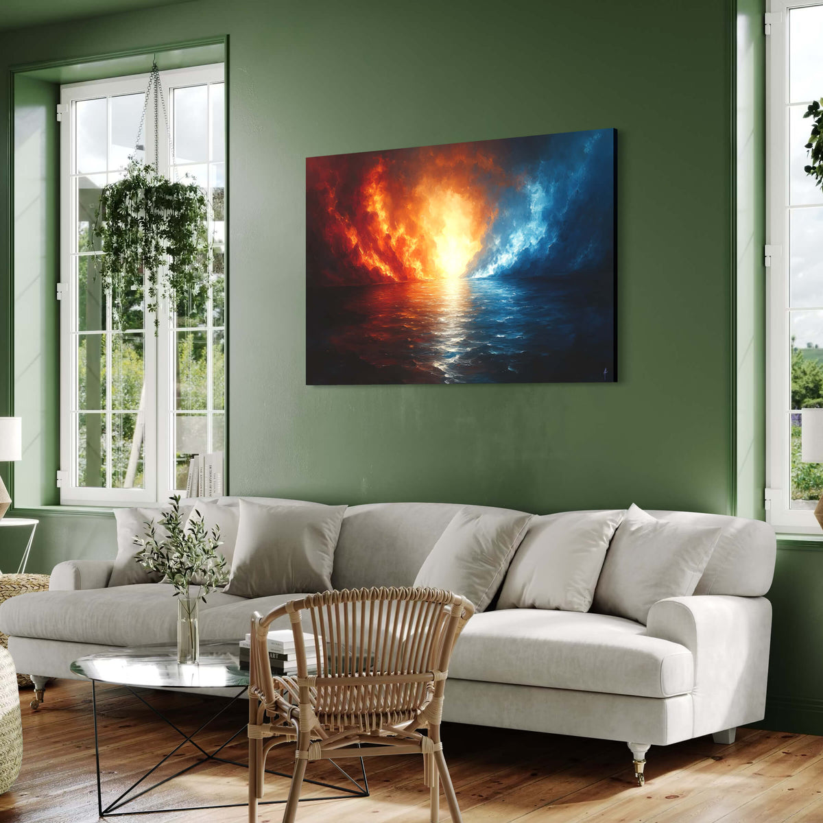 The Rift of Fire and Ice