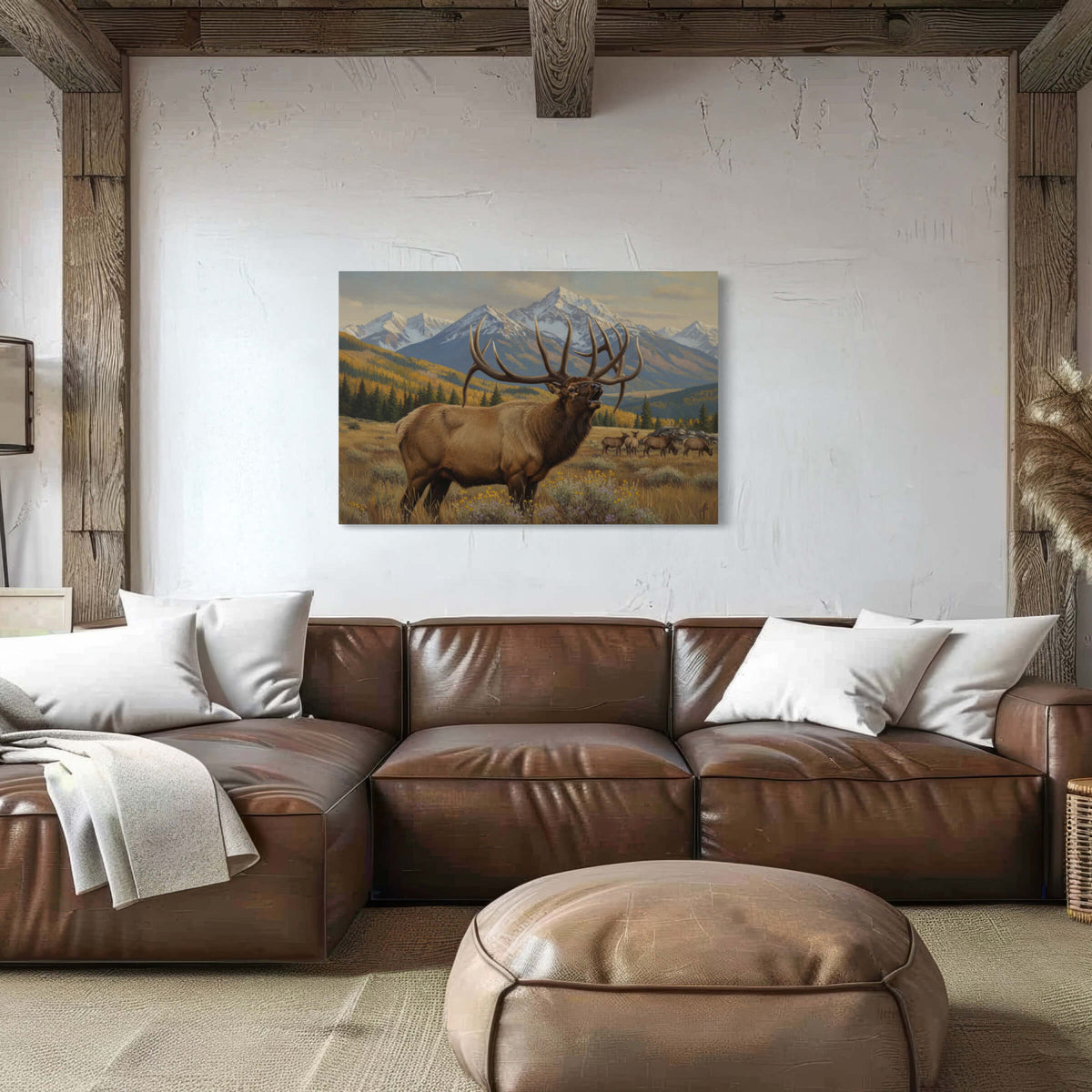 Rocky Mountain Monarch Elk