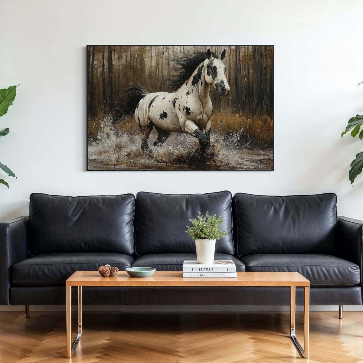 River Crossing Horse