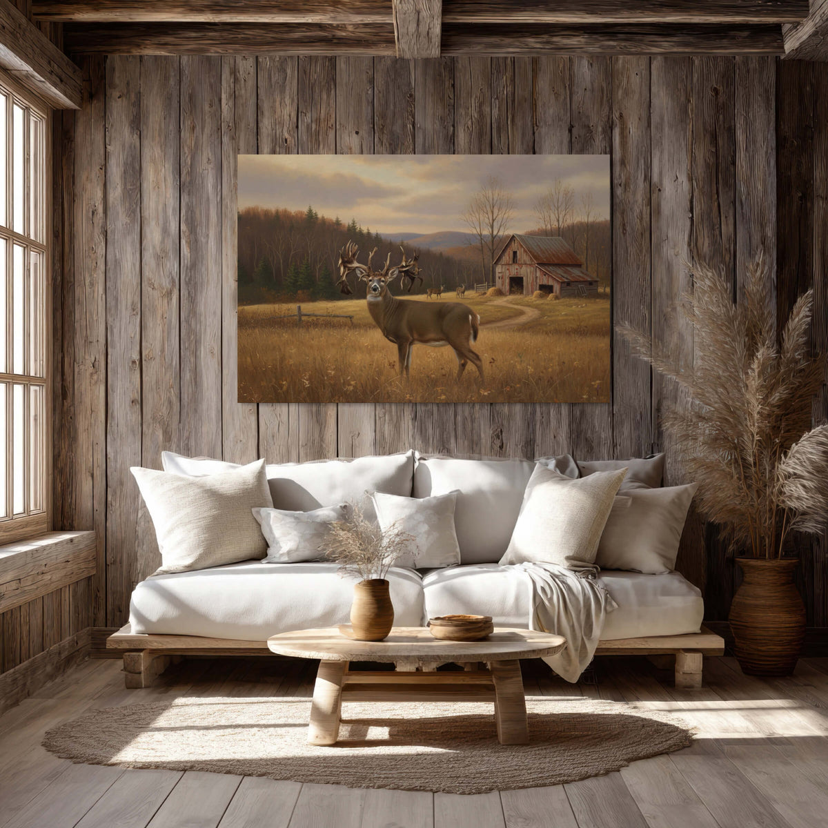 Twilight Barn Buck
