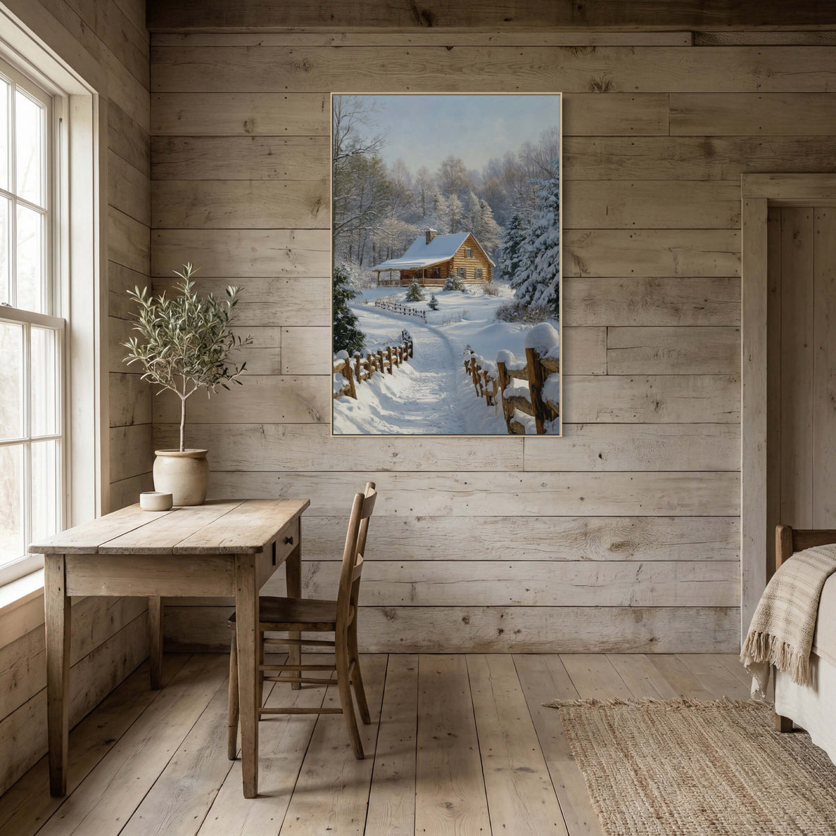Morning Light on Fresh Snow