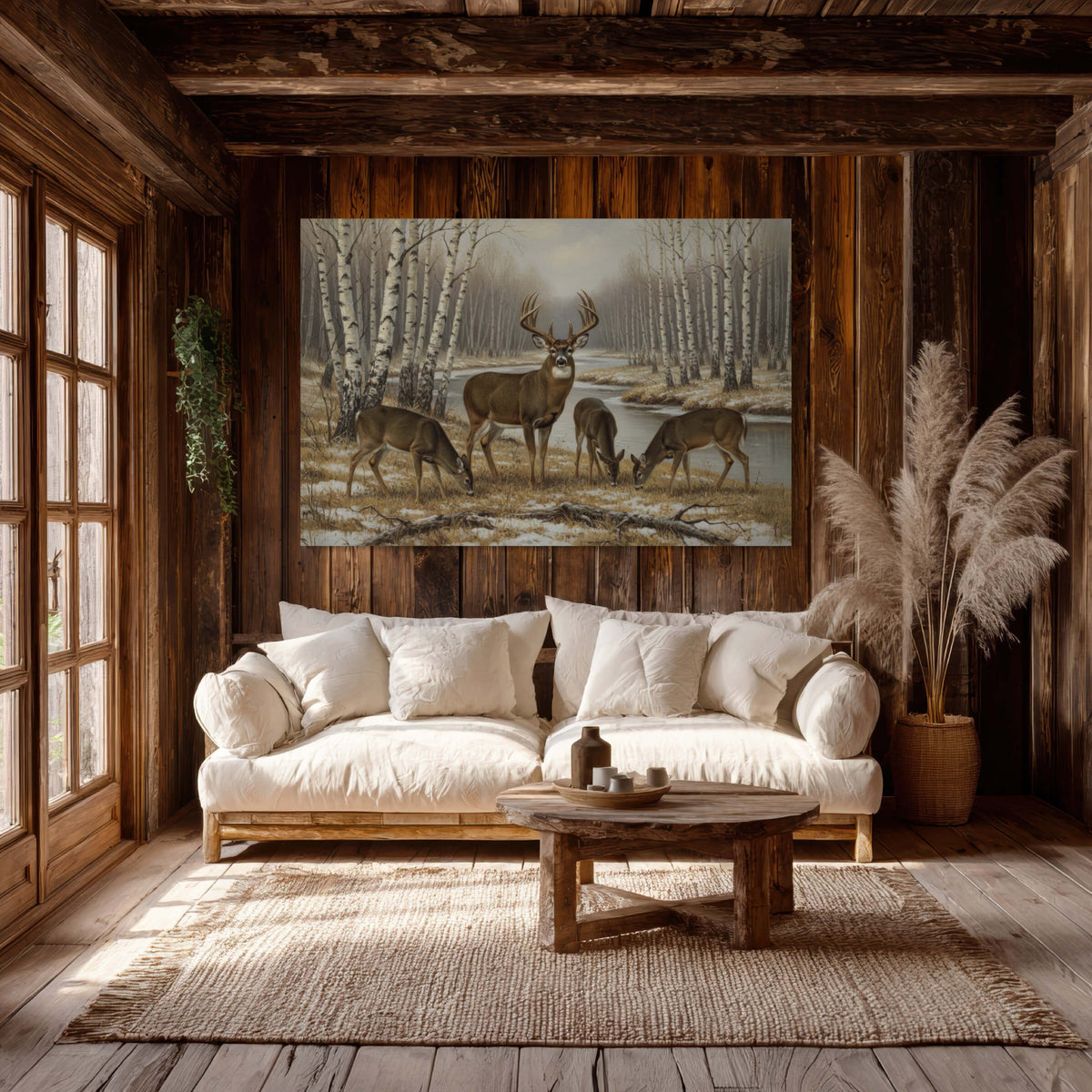 Winter Birch Family