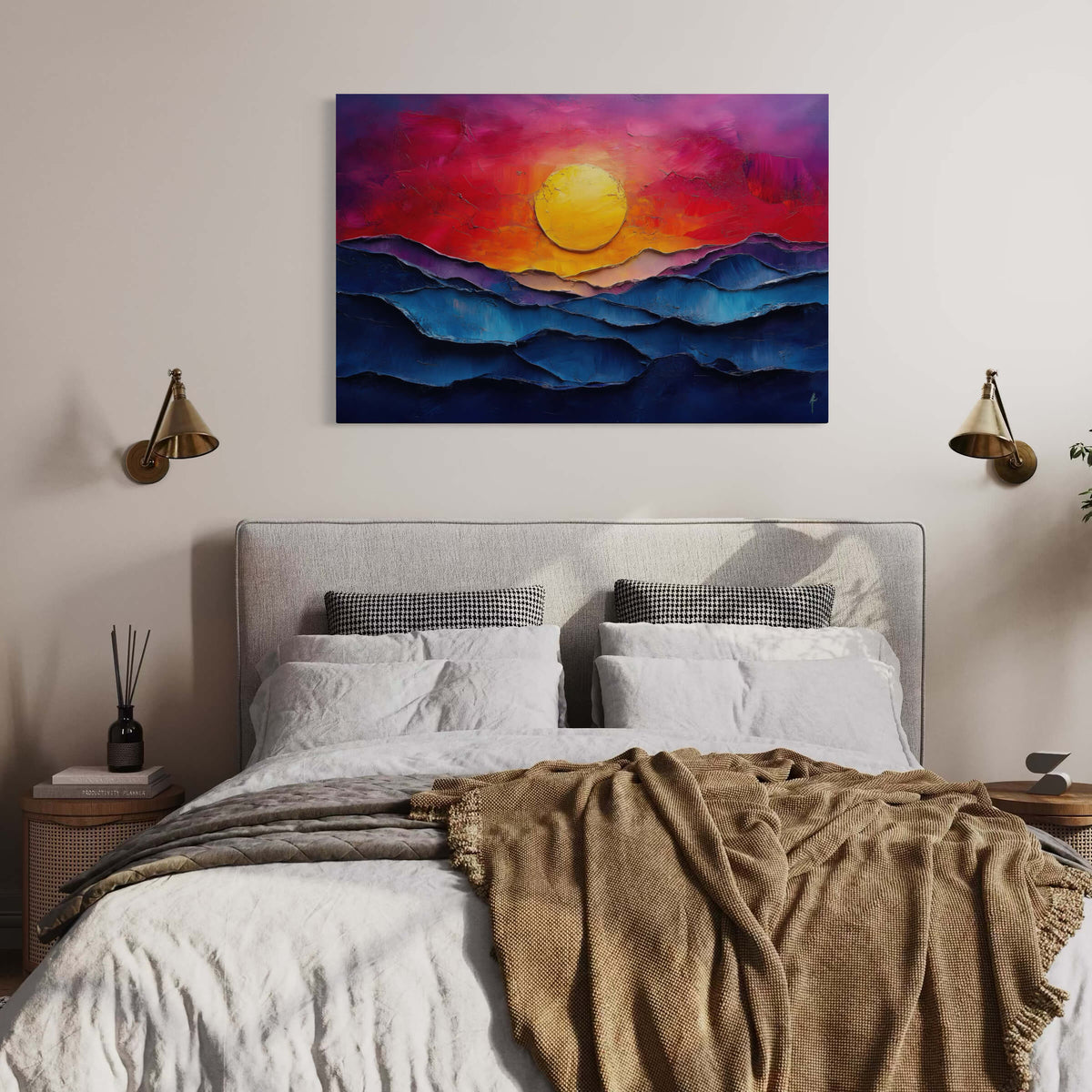 Sunfire Over Endless Waves