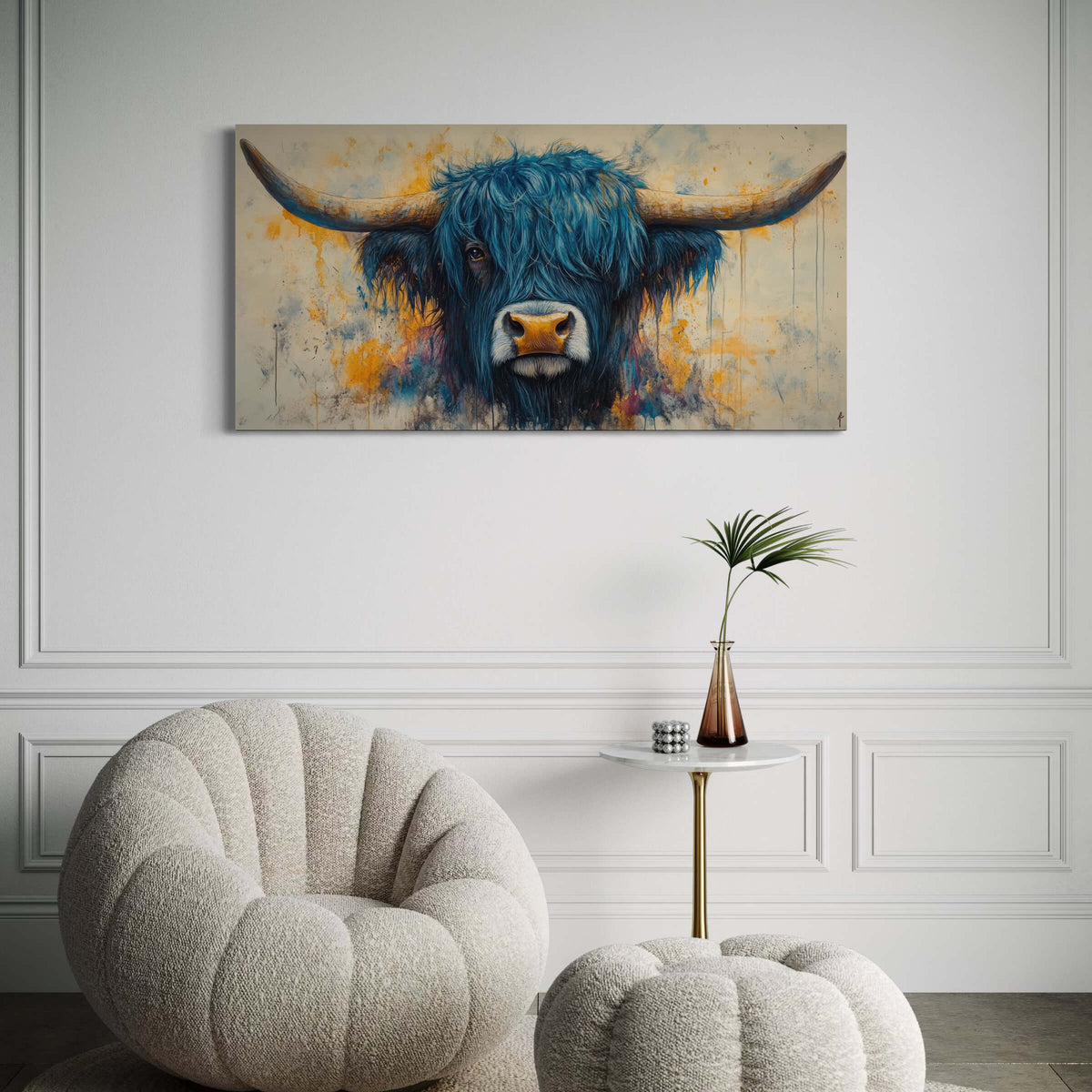 Highland Blues Highland Cow