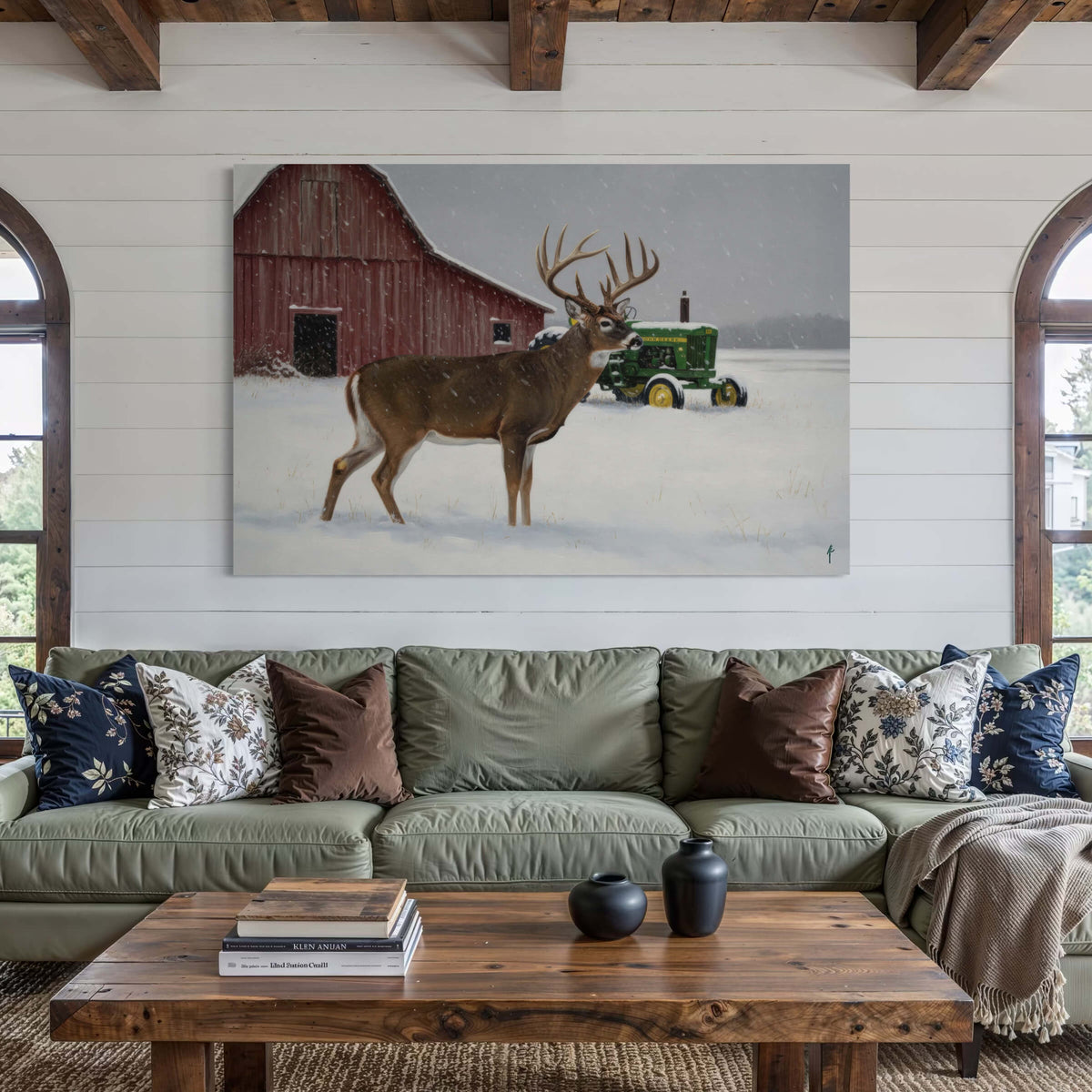 Winter Tractor Buck