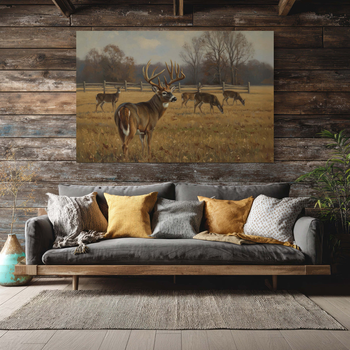 Rustic Meadow Monarch