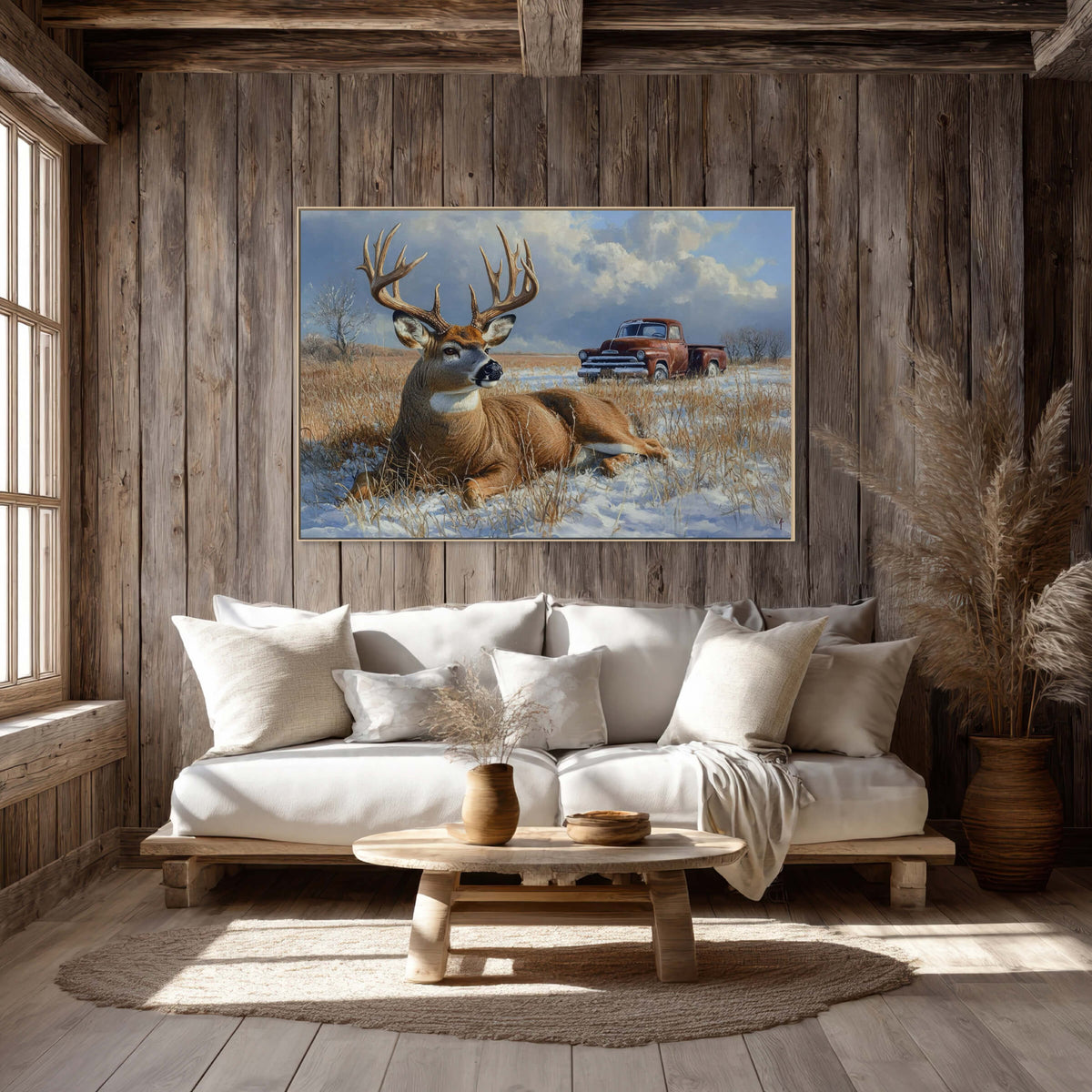 Winter Rustic Trophy