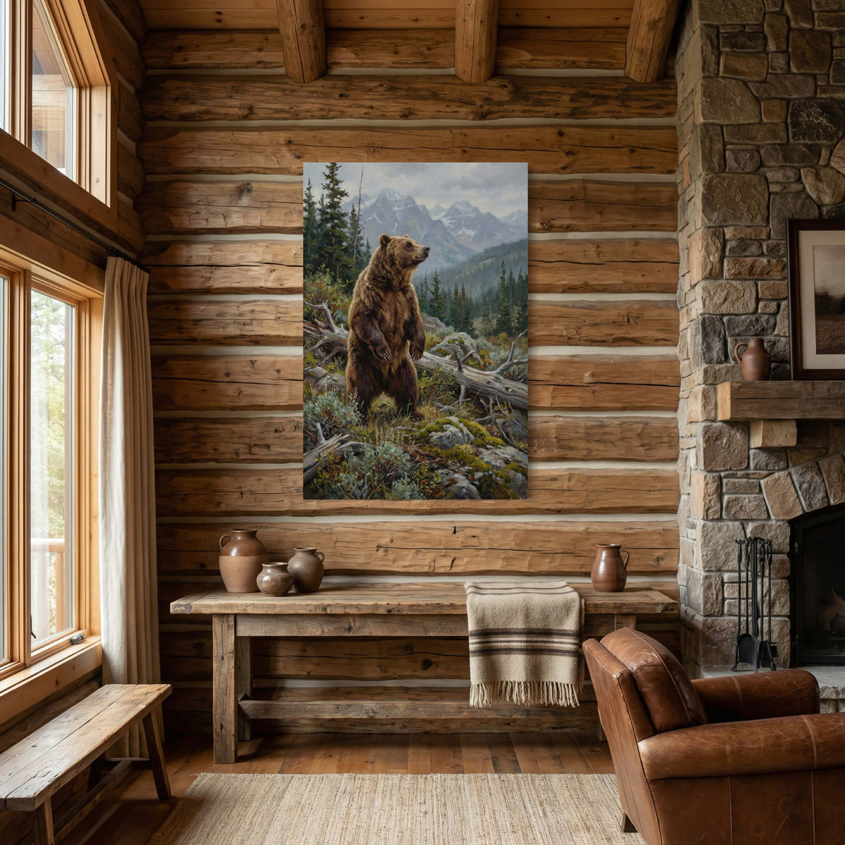 Grizzly Surveying the Range