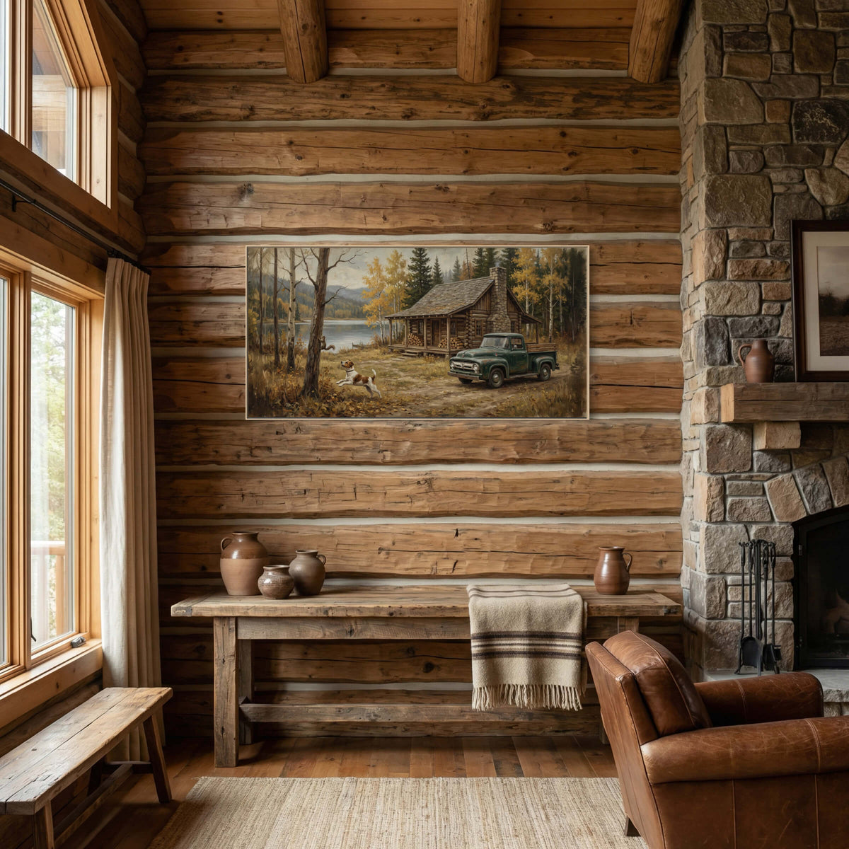 Lakeside Autumn Living